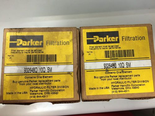 Parker Filtration Element #932648Q 10Q SM NIB