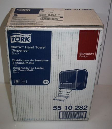 Tork Matic® Hand Towel Dispenser, Model 55 10 282, Color – Black