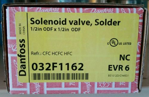 Danfoss EVR Solenoid Valve 032F1162 1/2&#034; ODF