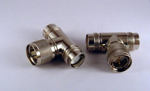 Twin-ax tee adaptor f-m-f aim27-9085 (lot of 5) for sale