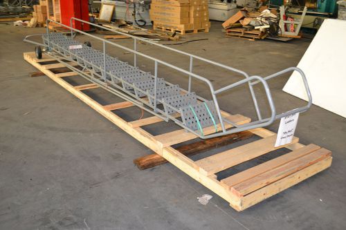 Cotterman 16 step rolling ladder, 160&#034; platform height for sale