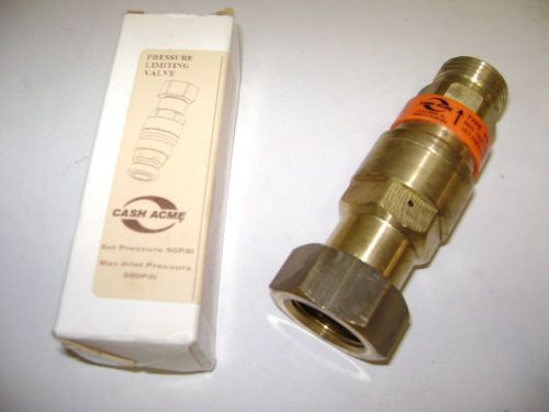 Cash acme 22142-0000 3/4&#034;garden hose thrd. pressuregaud pressure limiting valve for sale