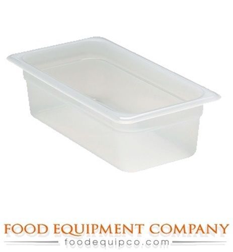 Cambro 34PP190 Food Pan, 1/3-size, 4&#034;D  - Case of 6