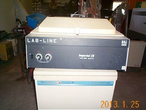 LABLINE AMERICAN SCIENTIFIC WATERBATH 12X12X16&#034; WORKS Model R18010