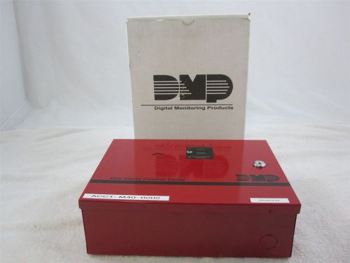 DMP FIRE ALARM CONTROL PANEL RED ENCLOSER BOX ONLY