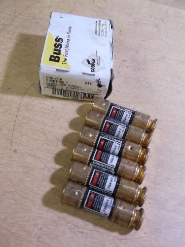 Bussman FRN-R-8 8A 200V Lot of 6 Fuses *FREE SHIPPING*