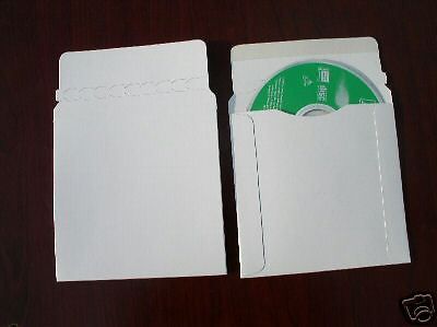 200 cardboard cd/dvd mailer w/seal, seam &amp; flap-js93 for sale