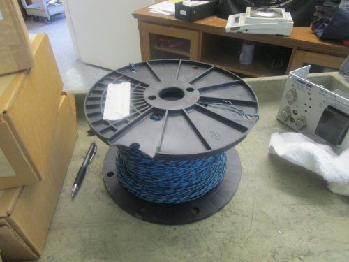 Whitmor / WireNETICS PVC  Type Wire.  2500&#039;.  BU20120-Blk&amp;Blue.  New Old Stock &lt;