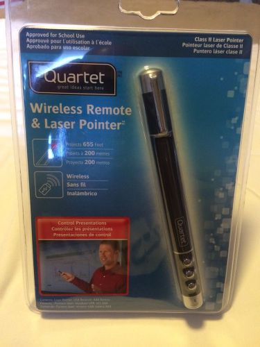 Quartet Wireless Remote&amp; Laser Pointer Projects 655 Feet