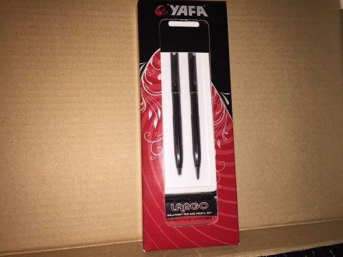 Yafa Largo Ballpoint Pen and Pencil Set NEW SEALED