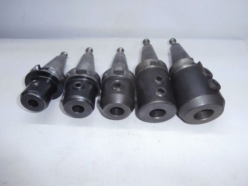 Lot of 5 nice, clean bt35 end mill holders for sale