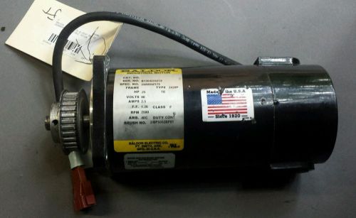 Used baldor 24a684z175 0.25hp 90v-dc 2500rpm 2428p electric motor d509617 for sale