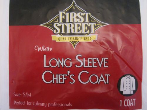 Long Sleeve Chef&#039;s Coat Size S/M