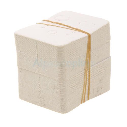 100pcs Professional Type Paper Earring Ear Studs Holder Display Hang Cards