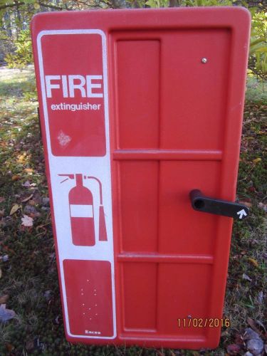 Encon fire extinguisher wall case safety equipment protection home business for sale