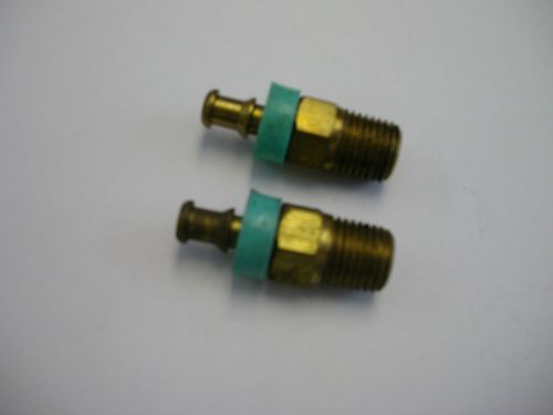 Brass 1/4 Barb Hose x 1/4 Male MPT (package of 2)