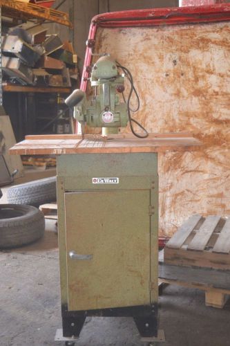 Vintage dewalt radial 10&#034;  arm saw with stand for sale