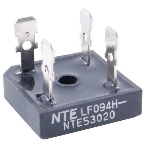 NTE Electronics NTE53016 Silicon Bridge Rectifier, Full Wave, Single Phase, Low
