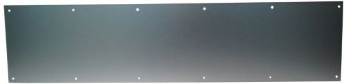 Don-jo 90 metal kick plate, satin anodized aluminum finish, 28 width x 6 3/64 for sale