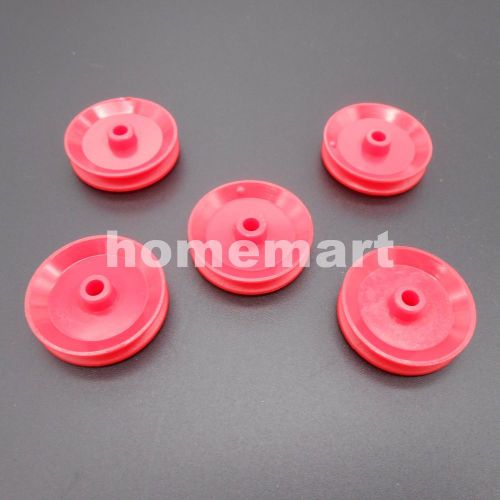10PCS Pulley Plastic Gears toy wheels concave dia.29mm TH= 5.8mm Aperture: 3.9mm
