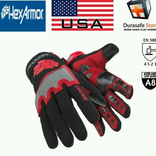 heavy duty ppe HexArmor gloves size XL
