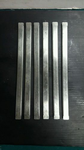 Stainless Steel Steam Table Pan Adapter Bars Dividers 12 3/4&#034; X 3/4&#034; Lot of 6