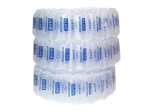 Uline Pre-filled by Ippie LLC 8&#034; x 4&#034; Air Packing Pillows 300 Count 14 Gallons