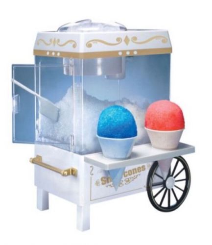 Nostalgia electrics carnival vintage collection snow cone maker scm502 new for sale