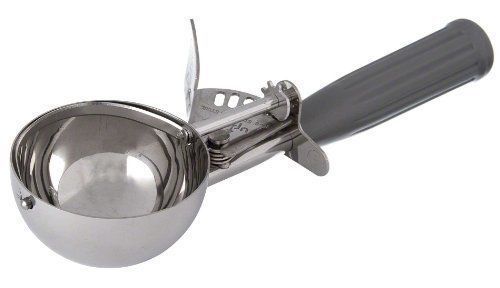 DuraWare 4 Oz Stainless Steel Disher Ice Cream Scoop Cookie Fruit Spoon