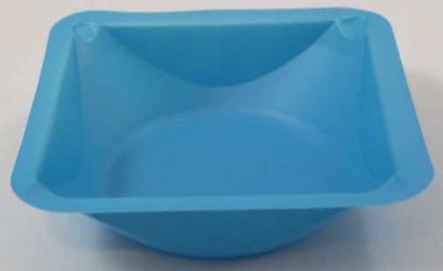 Small blue polystyrene weigh boats sleeve of 500 weigh dishes for sale