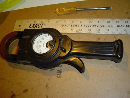 Vintage WESTON Clamp AC Volt &amp; Amp Meter N. 633 Type A2 Electrical Meter