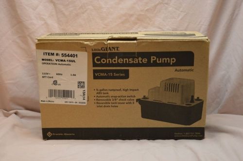 Little Giant 5554401 VCMA-15ULS Automatic Condensate Removal Pump