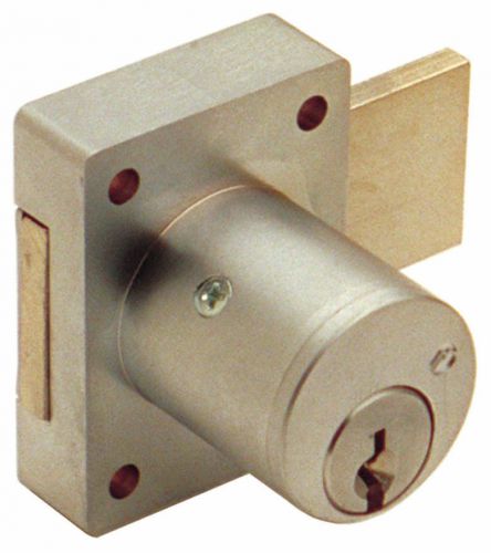 Olympus lock 800s-26d-kd cabinet drawer lock schlage c keyway satin chrome for sale