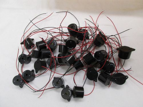 (Lot of 28pcs) Mallory Pk-20A25 DC Buzzer Single Tone Piezo