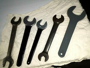 Vintage BONNEY / HERBRAND / Williams large Wrenches 1&#034; to 2 1/4&#034;