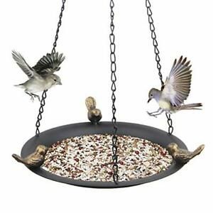 Kimdio Bird Feeder Hanging Tray Seed Tray for Bird Feeders/Bird Bath Outdoor ...