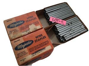 Majestic Wire Staples use with Swingline no. 900 tackers  Hansco kling tite no.4