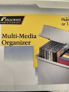 CASE - Fellowes ComputerWare Multi-Media Organizer Storage Box For CDs Diskettes