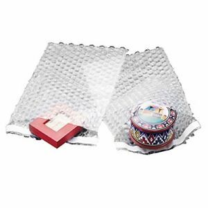 250 6x8.5 Clear Self-Sealing Bubble Out Bag Pouches from The Boxery