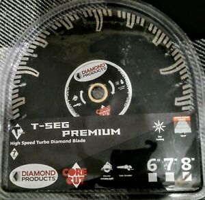 T-SEG PREMIUM High Speed 8&#034; Turbo Diamond Blade