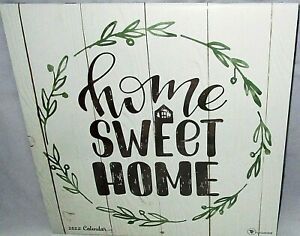 2022 Wall Calendar  HOME SWEET HOME  {12&#034; x 24 When Opened}