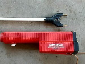 Hot Shot Electric Cattle Prod The Red One, livestock 52&#034; dual tip