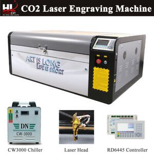 EFR F2 80W 1060 CO2 Laser Cutter Engraver for Nonmetal CW3000 Chiller Ruida DSP