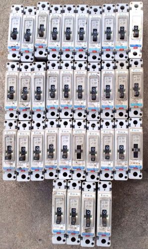 Lot Of 34 Westinghouse 277V Circuit Breakers EHD1020