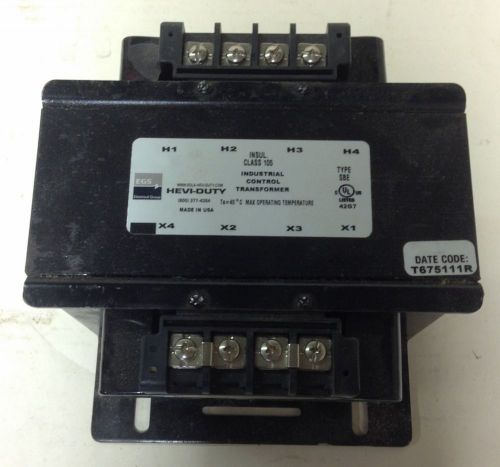 EGS HEVI-DUTY Control Transfromer E500TH .500 KVA 220-480 Pri 110-240 Sec