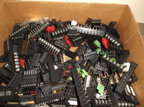 Lot of  TERMINAL BLOCKS &amp; other electrical do-dads