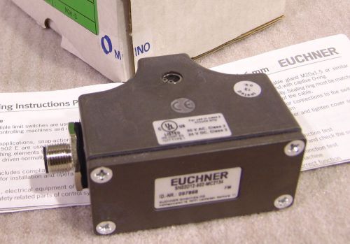 Euchner SN02D12-502 multiple limit switch unused