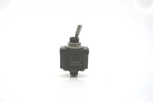 Cutler hammer toggle switch 2 positions on-on 8501k4 ms24524-23 aircraft for sale