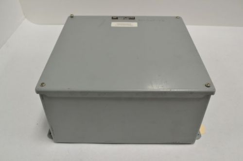 Hoffman a-1212sc type12 screw cover wall-mount steel 12x12x6in enclosure b216253 for sale