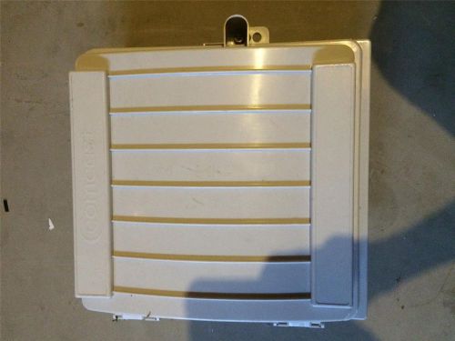 Outdoor telecom cable enclosure approx 11&#034; x 11&#034; x 5&#034; for sale